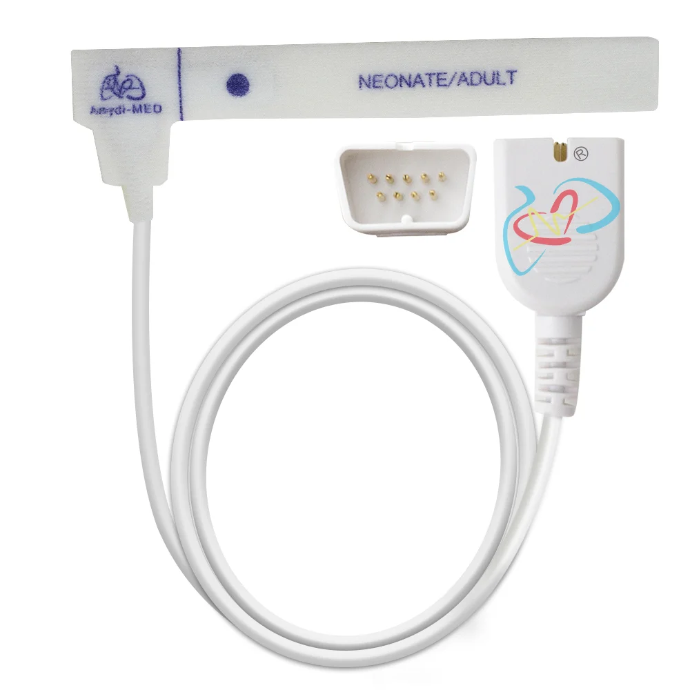 SENSOR SPO2 DESCARTABLE 9 PINES T/Nihon Kohden